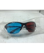 Professional Plastic Framed 3-D Anaglyph Red / Blue 3-D Glasses New Adul... - $9.99
