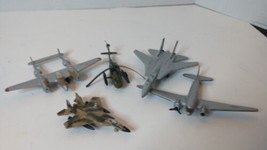 Lot Of Diecast Planes And Helicopter For Parts Restoration Repair - £9.95 GBP