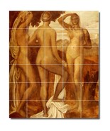 George Watts Nudes Painting Ceramic Tile Mural BTZ09535 - $410.31 CAD+