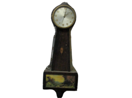 Vintage 1940&#39;s Electric Gilbert 1807 Banjo Clock all Original Condition - £79.75 GBP