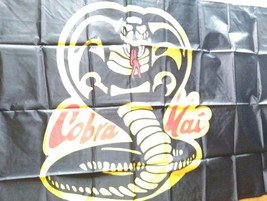 BAM! Cobra Kai 3&#39;x5&#39; Flag Banner Prop Replica - £15.72 GBP