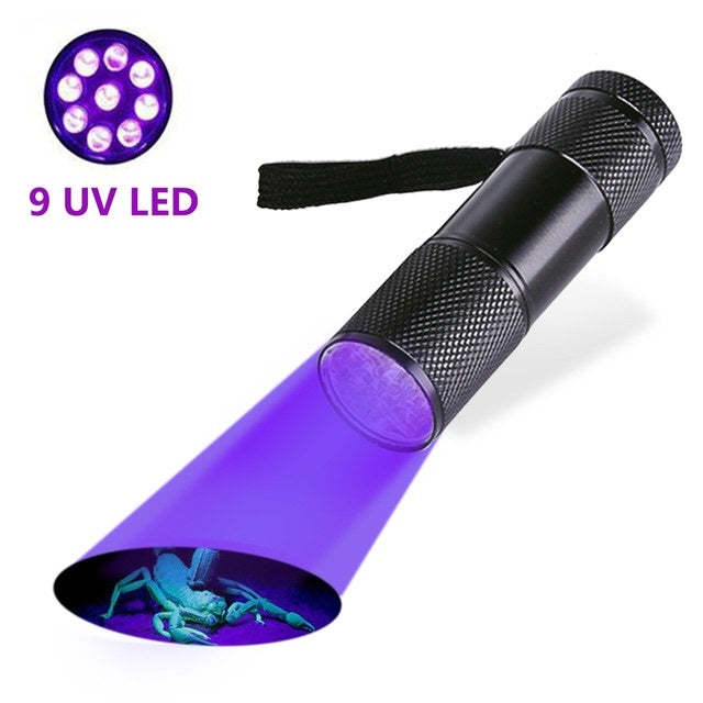 Ultraviolet Black Light Flashlight - $8.31+