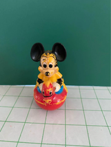 Vintage Mickey Mouse Roly-Poly On A Horse Rattle - $11.40