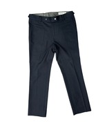 Steven Alan Navy Blue Slim Straight Leg Wool Trousers Pants size 29 Prof... - $80.18 CAD