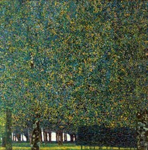 painting Giclee Art Print The Park by Gustav Klimt Canvas painting - £7.58 GBP+