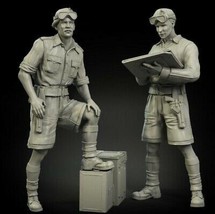 1/35 Resin Plastic Model Kits British Soldiers North Africa WW2 Unpainted - £17.67 GBP