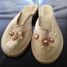 coconuts by Matisse cloth tan Woman&#39;s Shoes Size 8.5 beautiful condition - £19.66 GBP