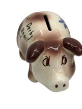 Vintage Long Beach California Grunt Derby Ceramic Piggy Bank - $19.79