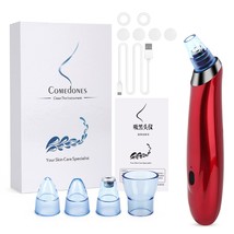 Blackhead Remover Electric Blackhead Vacuum red  - £15.16 GBP