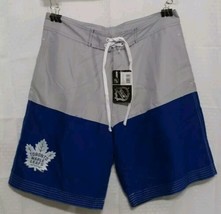 NEW NHL Hockey Toronto Maple Leafs Blue Grey Gray Men&#39;s M Shorts - £19.47 GBP