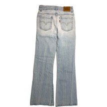 Levis 517 Girls Size 14 Slim Stretch Flare Jeans Lightwash y2k Vintage - $14.84