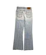 Levis 517 Girls Size 14 Slim Stretch Flare Jeans Lightwash y2k Vintage - £11.64 GBP