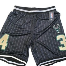 NBA Milwaukee Bucks UNK Athletic Basketball Shorts Mens XL Giannis Antetokounmpo - £14.98 GBP