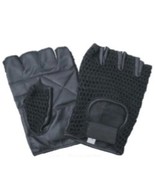 Black Mesh Fingerless Gloves - $36.08