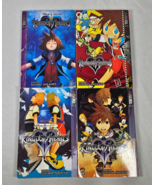 Kingdom Hearts 1 Kingdom Hearts II 1+2 and Chain of Memories 1 Manga 4 B... - €17,27 EUR