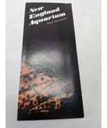 Vintage New England Aquarium Boston Massachusetts Brochure - $498.95 MXN