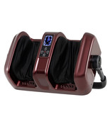 Foot and Calf Massager with Heat Shiatsu Deep Kneading Rolling Smart Ele... - $150.99