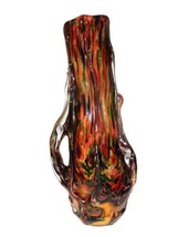 Sculpture Figurine DALE TIFFANY Rainier Red Hand-Crafted Art Glass - £143.87 GBP