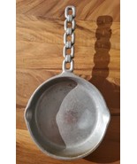 VTG Wilton Pewter Skillet Pan Columbia PA Susquehanna Casting Co Chain H... - £18.26 GBP