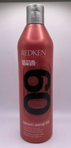 Redken BLOWN AWAY 09 Protective Blow Dry Gel Heat Styling Mild Control 16.9 oz - £55.94 GBP