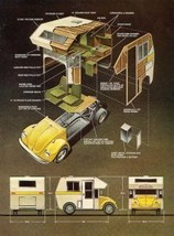 Papercraft - 1970 VW Camper - Scale 1:35 - $2.90