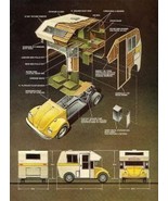 Papercraft - 1970 VW Camper - Scale 1:35 - $2.90