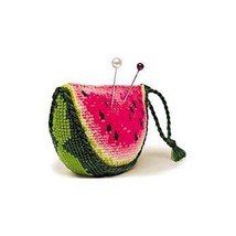 RIOLIS Watermelon Pincushion Cross Stitch Kit, Multi-Color  - $622.65 MXN