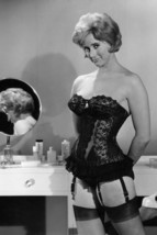 Liz Fraser in Carry on Cruising sexy in basque and black stockings 18x24... - £19.15 GBP
