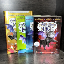 UPSIDE-DOWN MAGIC Paperback Hardcover Book Lot of 4, Scholastic Series - £9.28 GBP