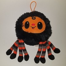 Spider Plush American Greetings Halloween Stuffed Animal Toy Black Orange Gray - £11.10 GBP