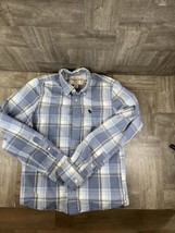 Abercrombie Fitch Shirt Youth XL Blue Long Sleeve Button Up - £7.58 GBP