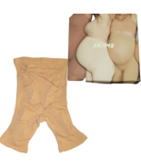 Skims Maternity Mid Thigh Sculpting Shorts Mid Level Support Ochre Size ... - $19.99