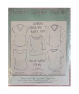 Londa&#39;s Terrific &#39;T&#39; Knit Top Talking Pattern Booklet  XS-3XL UNCUT - $9.50