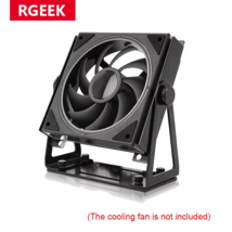 RGEEK Fan Mount Stand for 120mm 140mm PC Case Fans – 360° Adjustable - $32.00