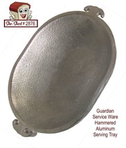 Guardian Service Ware Hammered Aluminum Service Tray no lid Vintage - £19.94 GBP