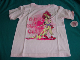 Fancy Nancy Calling All Glamour Girls! Pink T-shirt Size Small (4) Girl&#39;s NEW - £11.86 GBP