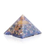 Orgone Pyramid-Multi Tourmaline Orgone Energy Generator-Flower, Aura Pro... - £30.03 GBP