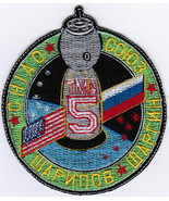 Space Flights Soyuz TMA-5 #2 Tyan-Shan Russia Iron On Badge Embroidered ... - $27.73 CAD+