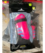 Girls Adidas Ghost Youth Soccer Shin Guards Ankle Socks Junior S 3’3 -3 ... - $566.40 MXN