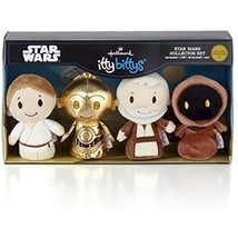 Hallmark Star Wars itty bittys Plush Luke Skywalker Han Solo Jawa Collector Set - £20.20 GBP