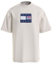 Tommy Hilfiger Mens Skater Tartan Flag T-Shirt Ancient White L B4HP - £23.45 GBP