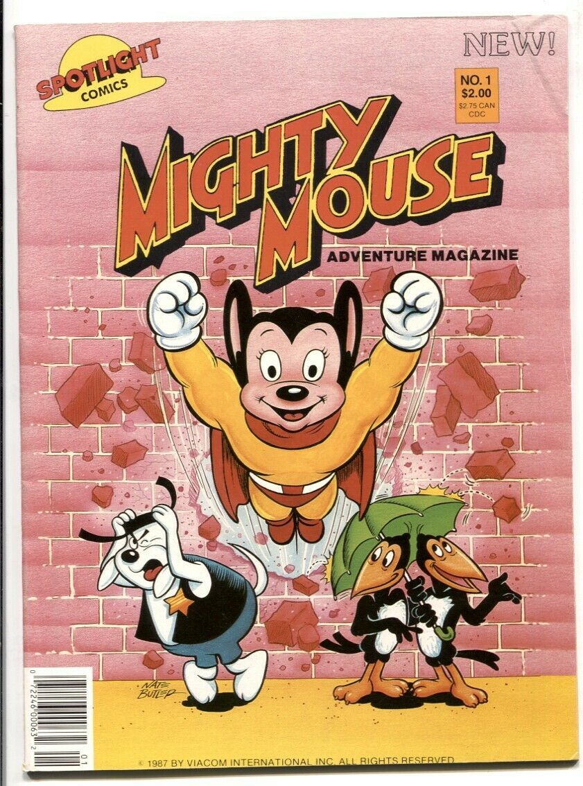 Primary image for Mighty Mouse Adventure Magazine #1 1987- Heckle & Jeckle FN