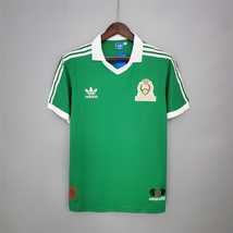 Mexico 1986 Home Retro Soccer Jersey Hugo Sanchez Jersey - £63.94 GBP