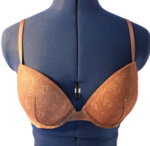 Victoria&#39;s Secret Bra Size 34C Mauve Very Sexy Push Up Floral Lace 11127141 - $24.99