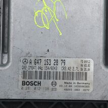 Mercedes Dodge Engine Computer Control Module ECU PCU PCM A6474532879 image 2