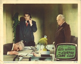 *THE CORPSE CAME C.O.D. (1947) George Brent &amp; Joan Blondell Comedy/Myste... - £59.95 GBP