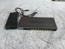 Netgear GS108PP 8-Port PoE/PoE+ Gigabit Unmanaged Switch w/ Power Supply  - $41.80