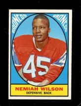 1967 Topps #30 Nemiah Wilson Vg (Rc) Broncos - £4.23 GBP