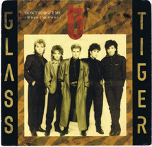 Glass Tiger Don&#39;t Forget Me 45 rpm Ancient Evenings Canadian Pressing - £3.15 GBP