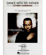 DANCE WITH MY FATHER SHEET MUSIC, LUTHER VANDROSS, Piano, Vocal, Guitar, Hal Leo